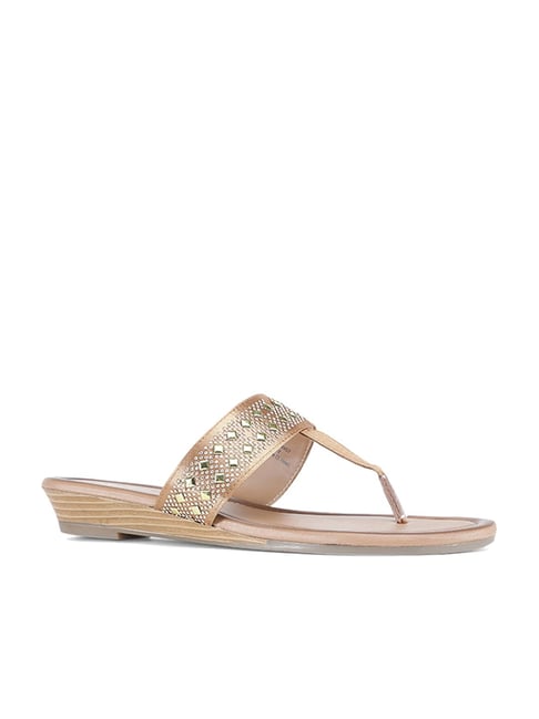 Buy Bata Rika Golden Sandals for Women at Best Price @ Tata CLiQ