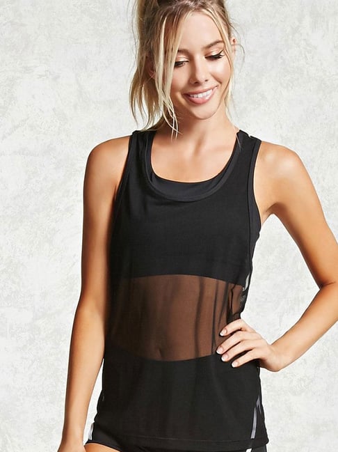 forever 21 black tank top