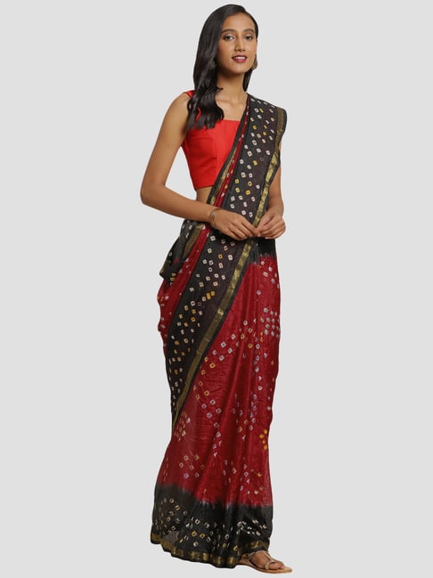 Shaded Peacock Pure Kota Silk Handcrafted Saree – Geroo Jaipur