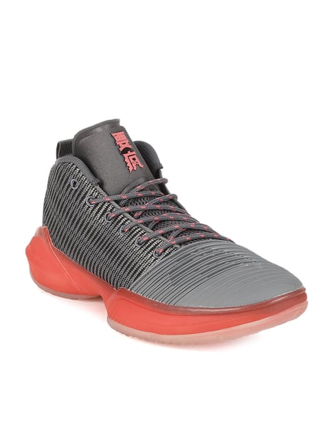 Anta Men's A-Shock High Dark Grey Basketball Shoes