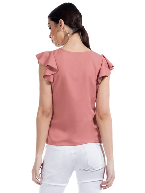 Honey by Pantaloons Pink Regular Fit Top