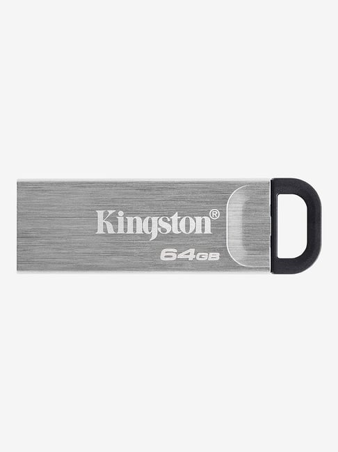 Kingston DataTraveler Kyson 64GB USB 3.2 Gen 1 Flash Drive (Silver)