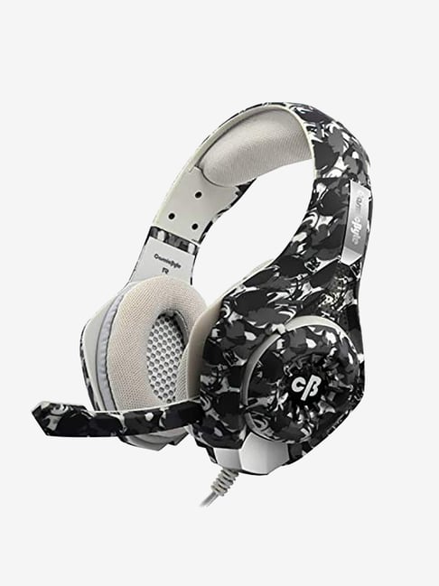 Cosmic Byte GS410 Wired Gaming Headphone with Mic Camo Black