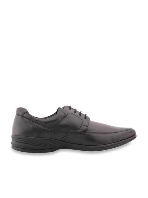 Hush puppies black derby formal clearance shoes