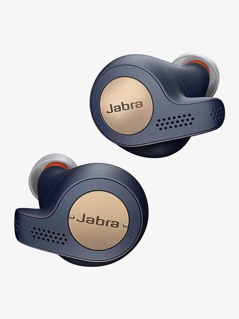 Buy Jabra Elite Active 65t True Wireless EarPods With Mic (Blue) Online