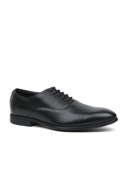 Ambassador by Bata Men's Black Oxford Shoes