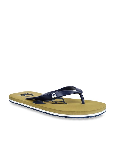 United colors of benetton men's flip flops sale thong sandals