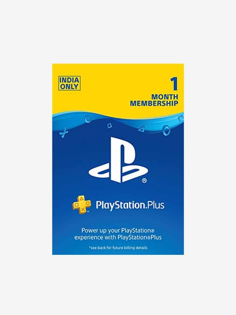 Buy Sony PlayStation Plus Membership Card (1 Month)(Instant Delivery on ...