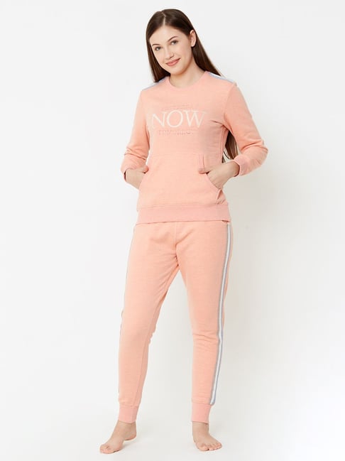 Light cheap orange tracksuit