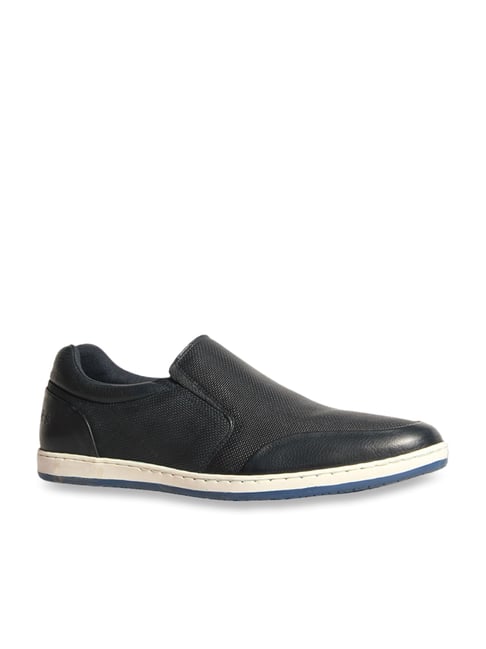 Black store leather plimsolls