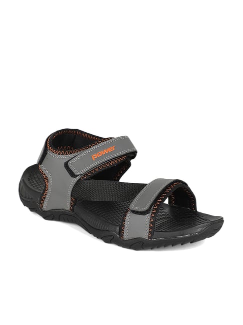 Buy Power by Bata Grey Floater Sandals for Men at Best Price