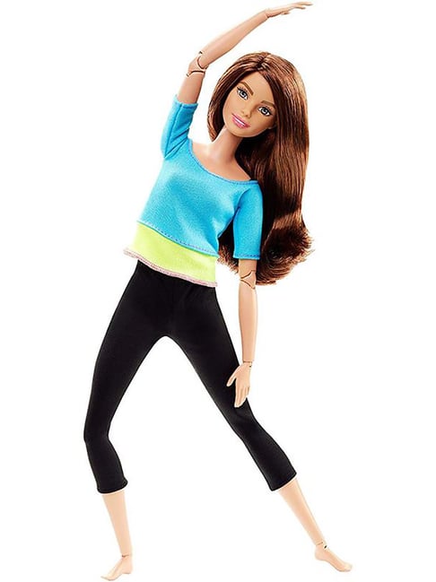 Buy Barbie Light Blue Made to Move Doll for Kids Toys Online @ Tata CLiQ