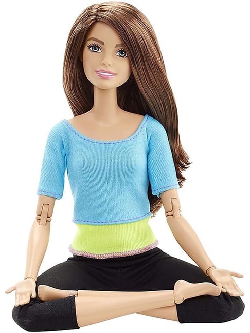 Buy Barbie Made to Move Doll, Blue for Kids Toys Online Tata CLiQ