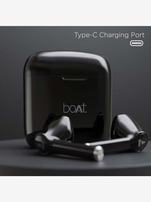 boat airdopes 131 m tws iwp type c port earbuds