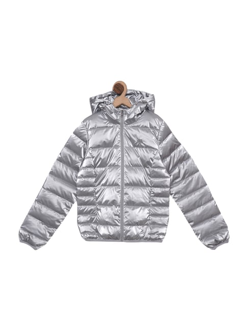 Champion jacket sales kids silver