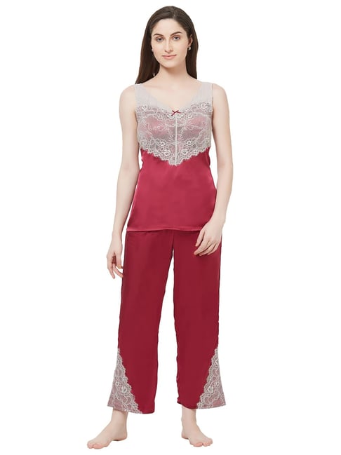 Buy Red Nightshirts&Nighties for Women by SOIE Online
