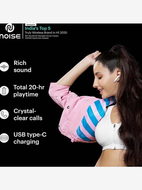 Buy Noise Air Buds True Wireless Earbuds with Charging Case (White