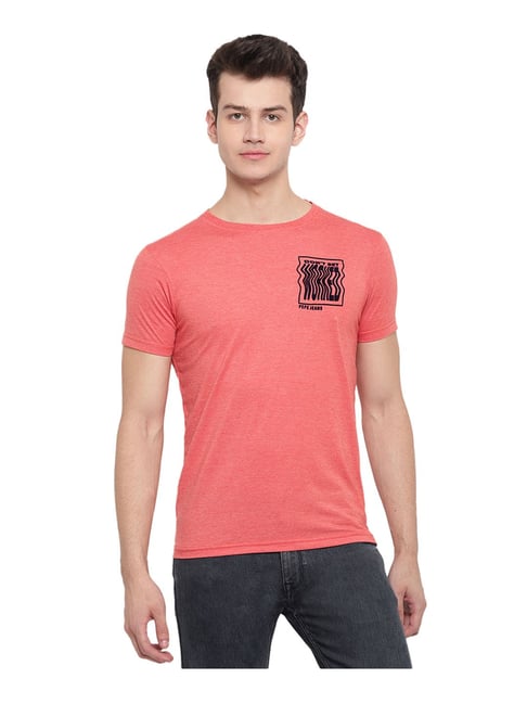 Pepe Jeans Orange Short Sleeves T-Shirt