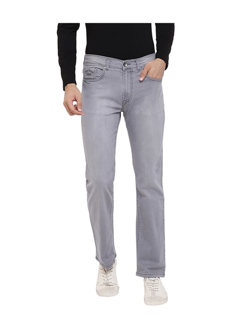 Pepe Jeans Grey Mid Rise Jeans