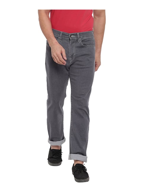 Pepe Jeans Wiser wash Dark Grey Regular Fit Solid Jeans