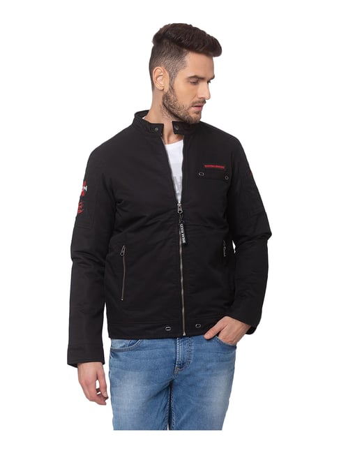 Buy Spykar Grey Polyester Men Jacket at Redfynd