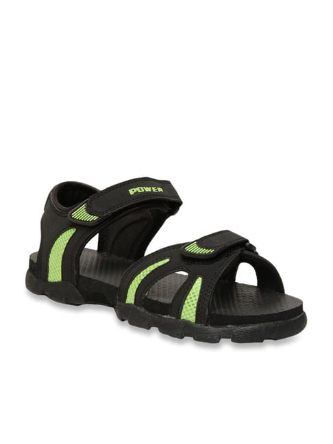 Power by Bata Kids Black Floater Sandals