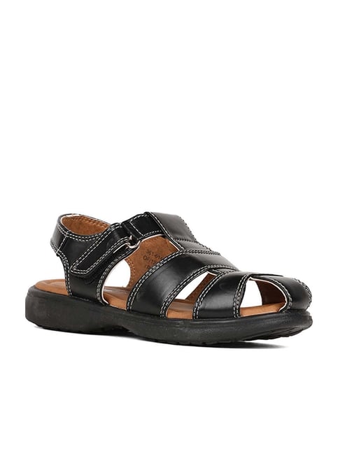 Bubblegummers by Bata Kids Black Fisherman Sandals