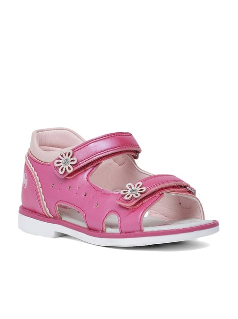 Buy RGK Shining Belly Long Shoes Mary Jane Shoes Sandals Slippers Booties  for Baby Girls of 3 Years | 4 Years | 5 Years | 6 Years | 7 Years | 8 Years  | 9 Years (Pink, Numeric_7) at Amazon.in