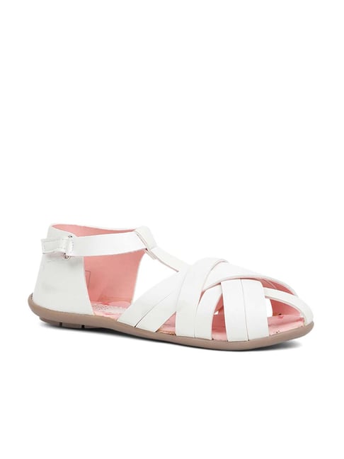 Little girls white online sandals