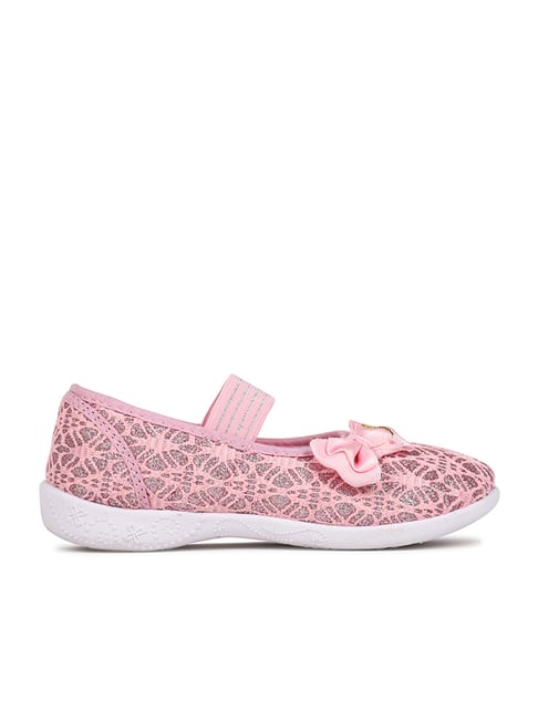 Buy Bubblegummers by Bata Kids Pink Mary Jane Shoes for Girls at Best ...