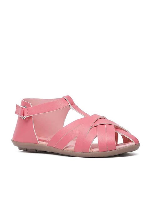 Bubblegummers by Bata Kids Pink Ankle Strap Sandals