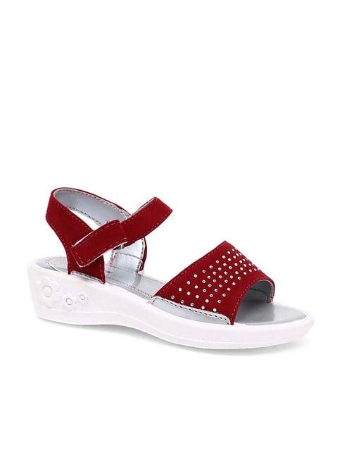 Bubblegummers by Bata Kids Red Ankle Strap Sandals