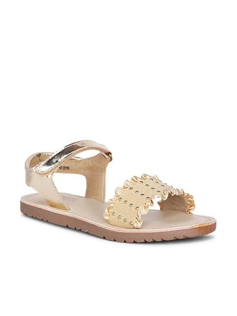 Girls best sale studded sandals