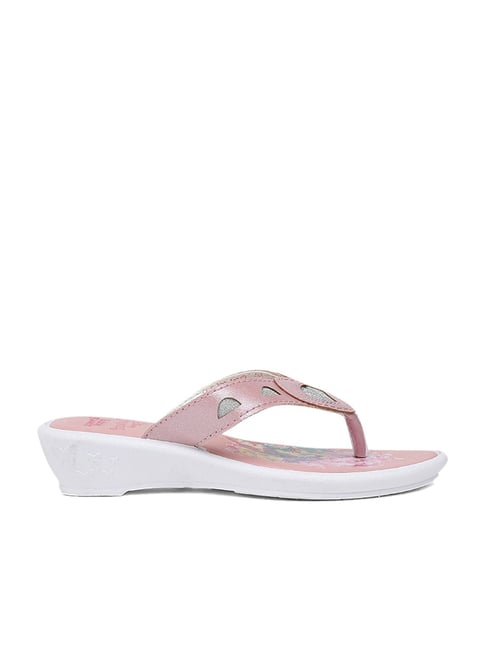 Bata best sale pink slippers