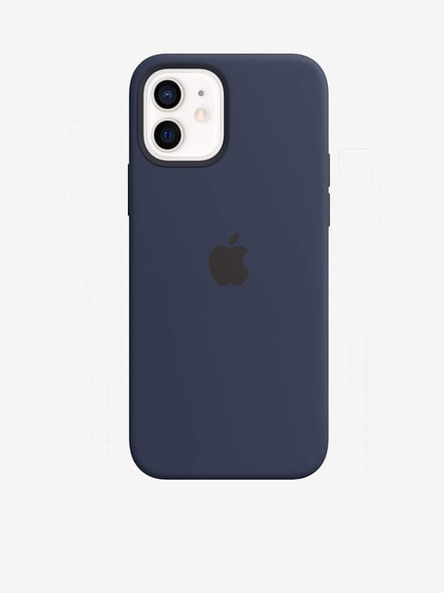 Buy IPhone 12 12 Pro Silicone Case With MagSafe Deep Navy Online At 