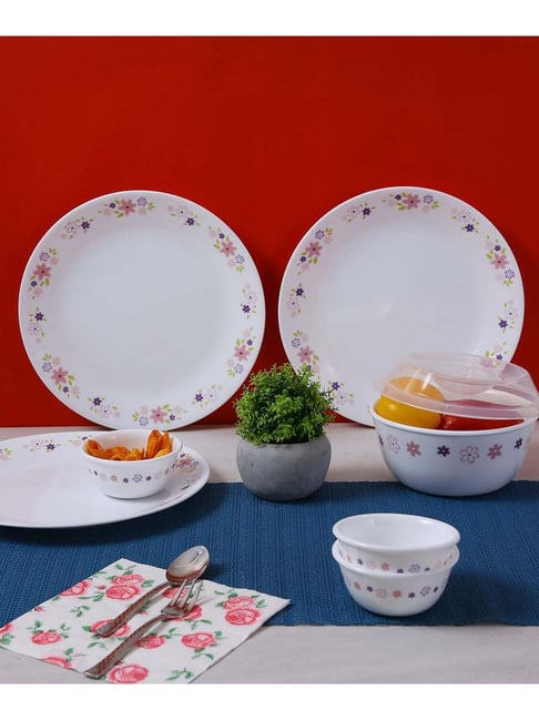 Corningware Dinner Set Buy Corelle Floral Fantasy Vitrelle Glass