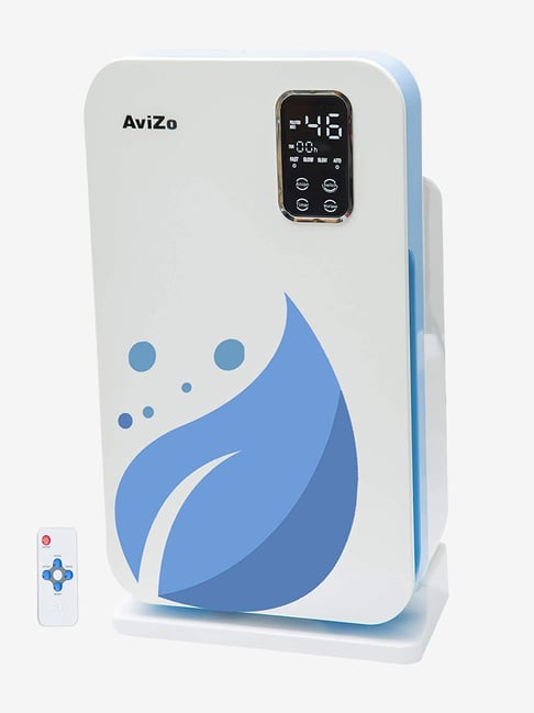 AviZo A1606blu 45W Portable Room Air Purifier (White/Blue)