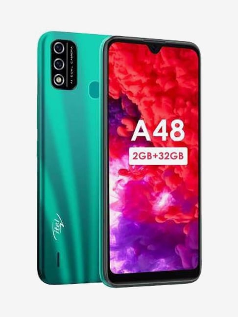 Buy Itel A48 32 GB (Gradation Green) 2 GB RAM, Dual SIM 4G Online At ...