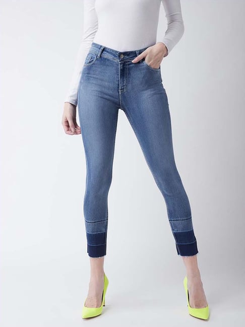 Miss Chase Blue Mid Rise Jeans