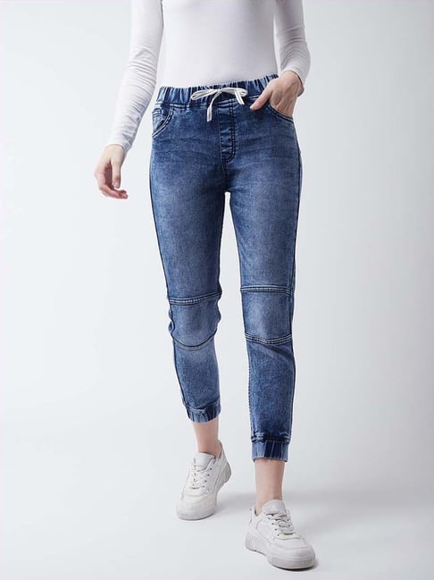 Miss Chase Blue Mid Rise Jeans