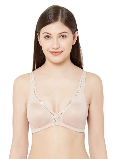 Buy Beige & white Bras for Women by JULIET Online