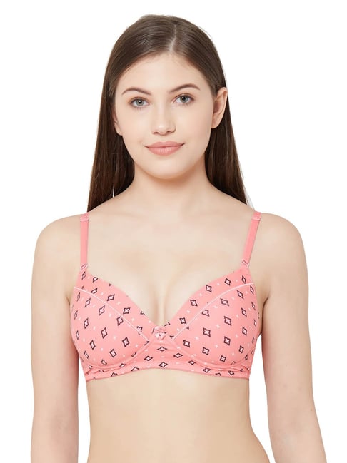 Buy Juliet Peach Non Wired Padded Everyday Bra for Women Online @ Tata CLiQ