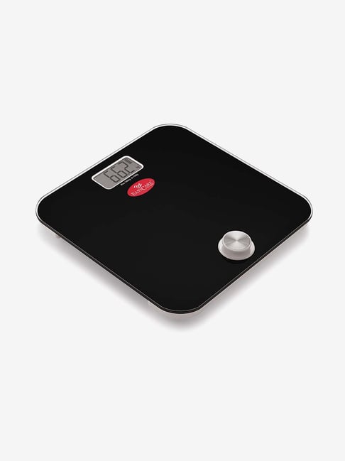 EASYCARE EC 3321 Battery Free Kinetic Weighing Scale (Black)