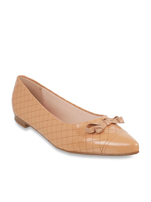 Buy Da Vinchi by Metro Tan Flat Ballets for Women at Best Price