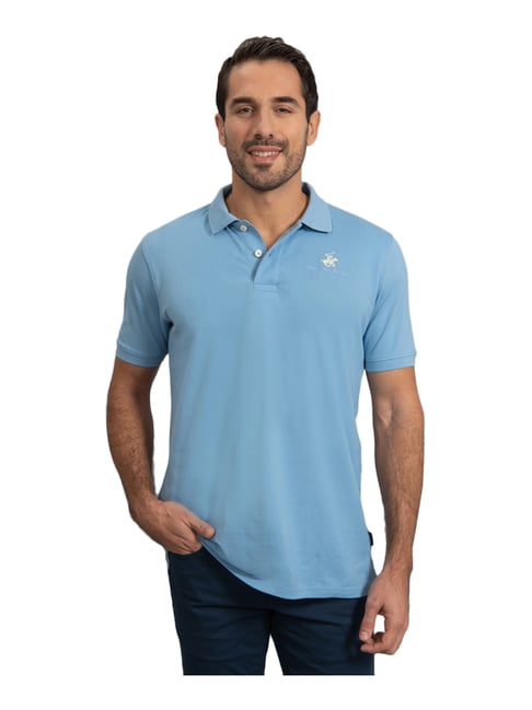 Blue sky polo top club