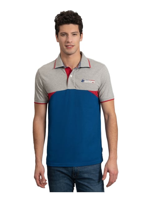 denim polo club t shirt