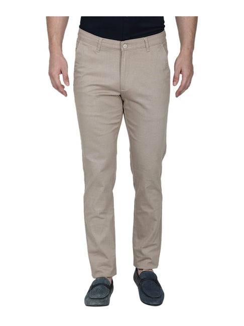 Buy Monte Carlo Mens Cotton Lycra Trouser (2220861249Cf-1-36, Olive, S) at  Amazon.in