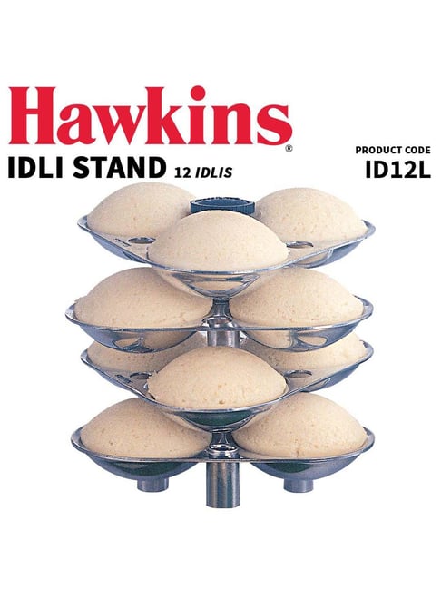 Buy Hawkins Silver Aluminium Idli Stand Set of at Best Price