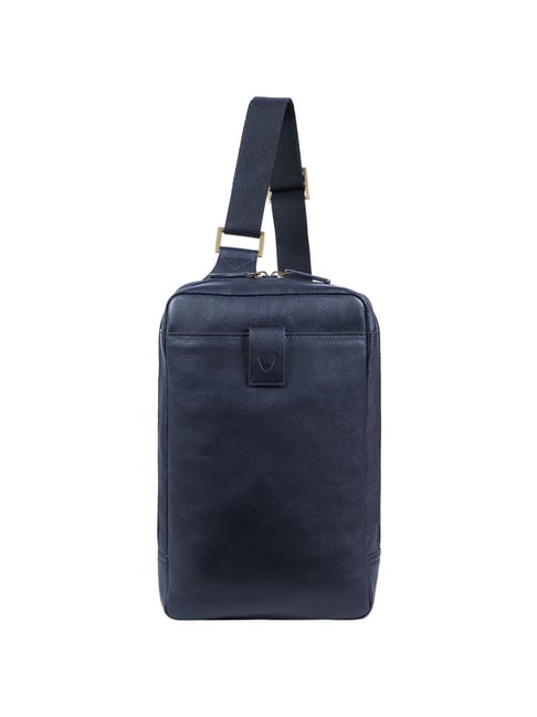 Hidesign Brick Lane 02 Navy Medium Backpacks