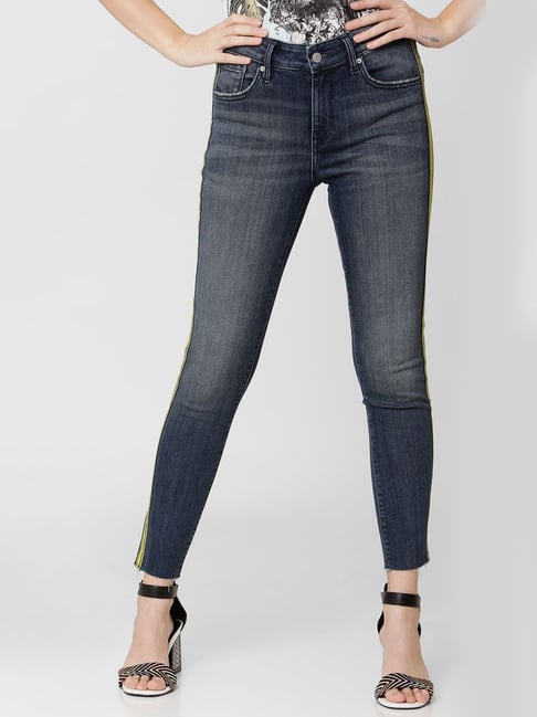 Vero Moda Blue Mid Rise Jeans